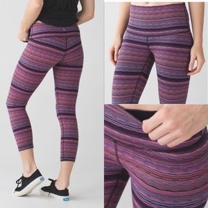 Lululemon Wunder Under Cropped Legging SZ 6